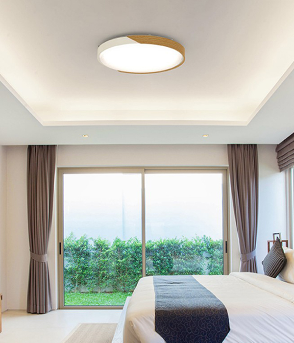 하티 원목 국산 안방등 LED방등 50W