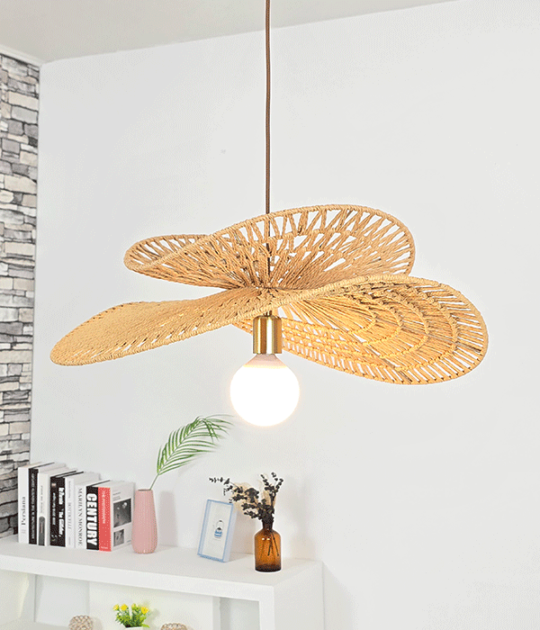 레니오 라탄 1등 펜던트 주방식탁등 식탁조명 3타입