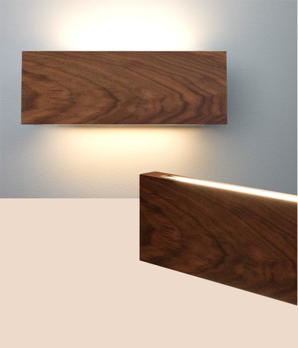 리니어 원목 벽무드등 LED벽등