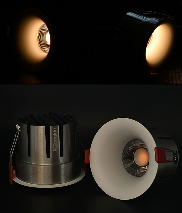 지누 다운라이트 매입등 국산 타공55mm(2인치),  타공75mm(3인치)